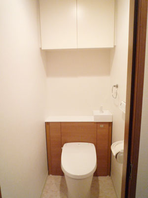 収納一体型トイレLIXILリフォレにお取替え 収納一体型トイレLIXILリフォレにお取替え